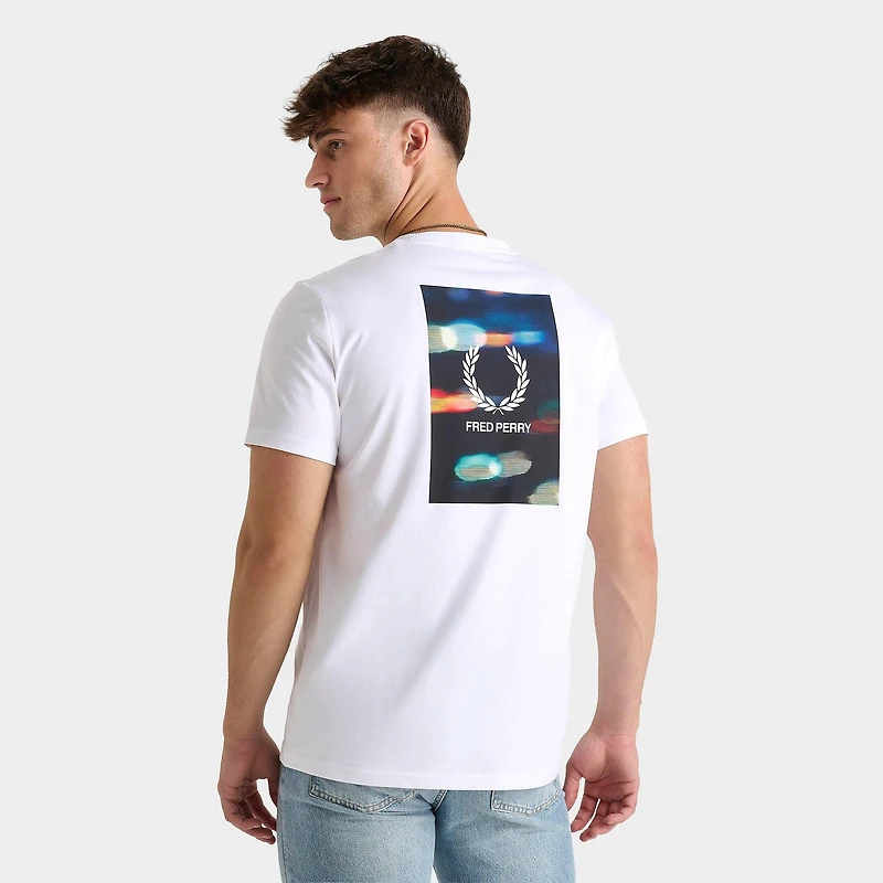 Men's Fred Perry Back Blur Graphic T-Shirt