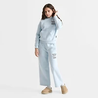 Girls' Big Kids' Sonneti London Hot Cocoa Wide Leg Sweatpants