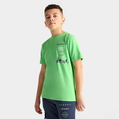 Big Kids' Sonneti Stack Logo T-Shirt