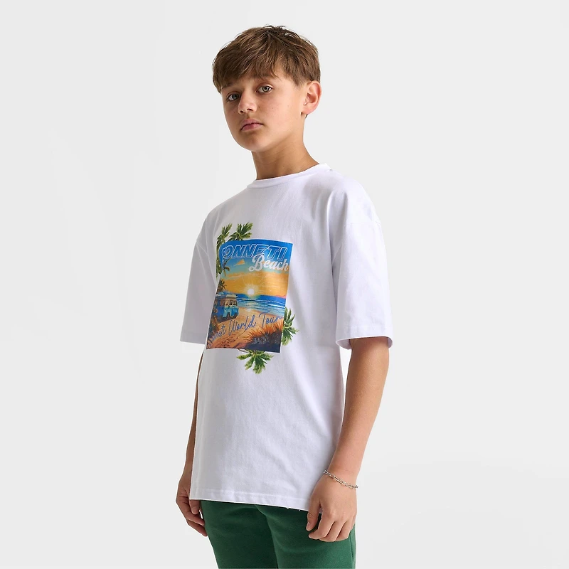Big Kids' Sonneti London Palms Sunrise Photo T-Shirt