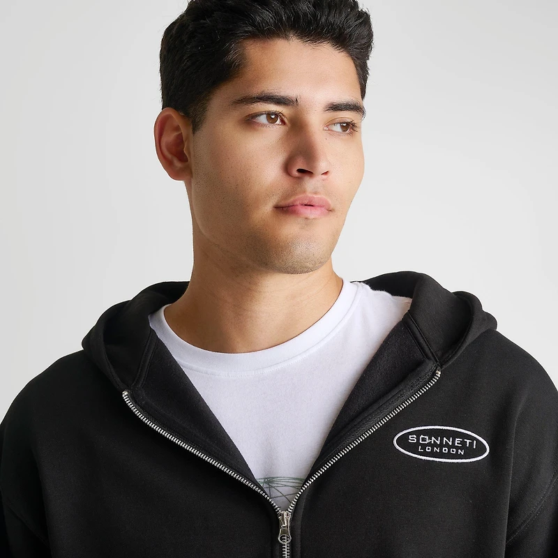 Men's Sonneti Oval Fleece Full-Zip Hoodie