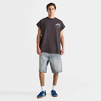 Men's Mitchell & Ness New York Yankees MLB Staggered Zap Cut-Off Top