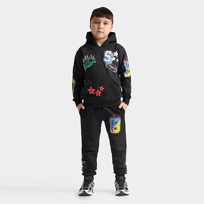 Little Kids' Supply & Demand Montana Pullover Hoodie and Jogger Pants Set