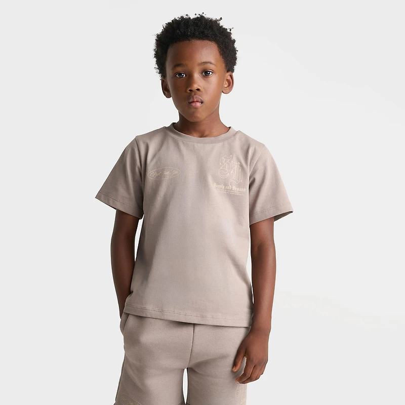 Little Kids' Supply & Demand Finkly T-Shirt and Shorts Set