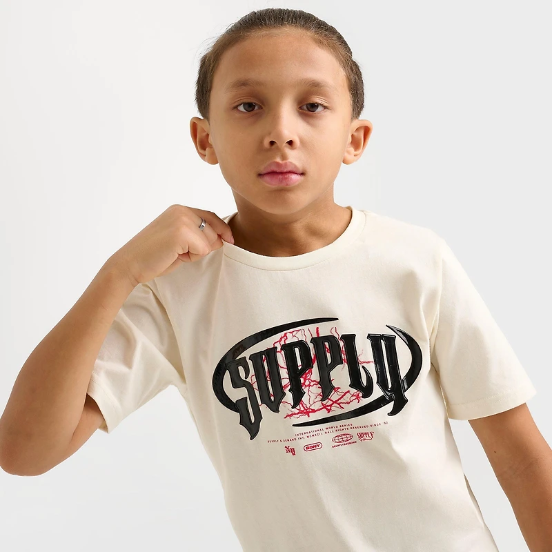 Big Kids' Supply & Demand Chrome T-Shirt