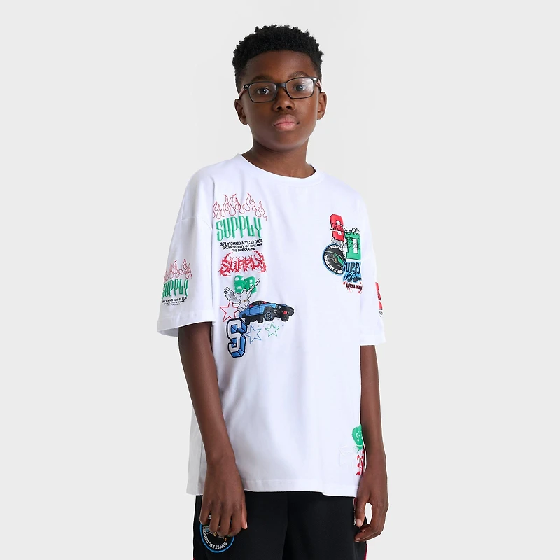 Big Kids' Supply & Demand Hela Patch T-Shirt
