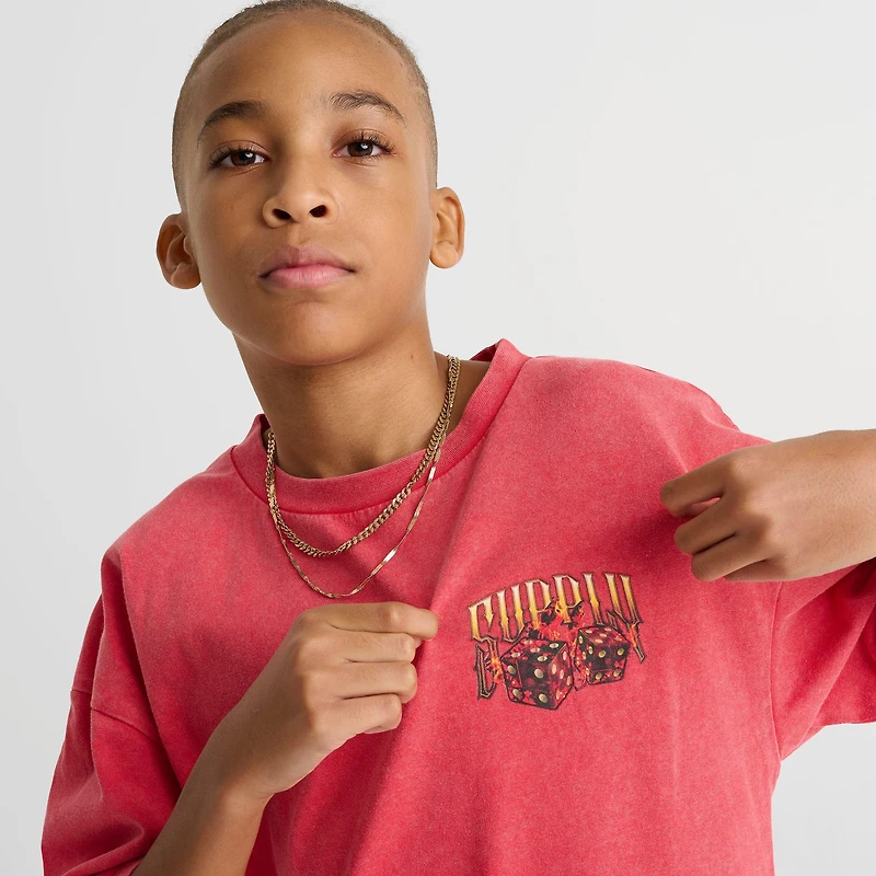 Boys' Supply & Demand Fire Dice T-Shirt