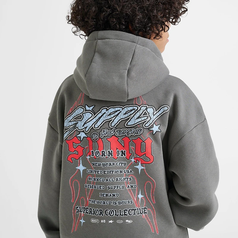 Big Kids' Supply & Demand Blast Pullover Hoodie