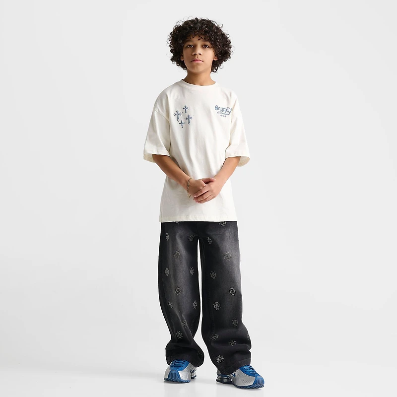 Big Kids' Supply & Demand Harv Rhinestone Denim Jeans