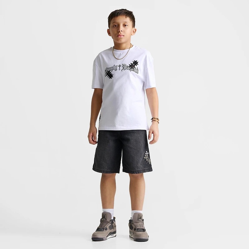 Big Kids' Supply & Demand Slate Denim Shorts