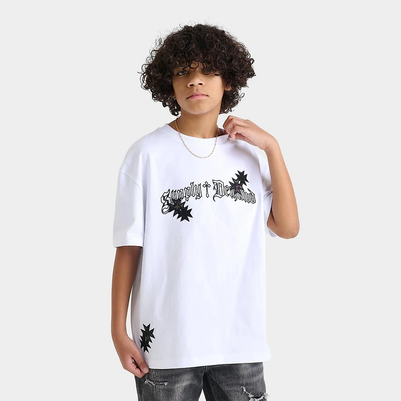 Boys' Big Kids' Supply & Demand Slate T-Shirt