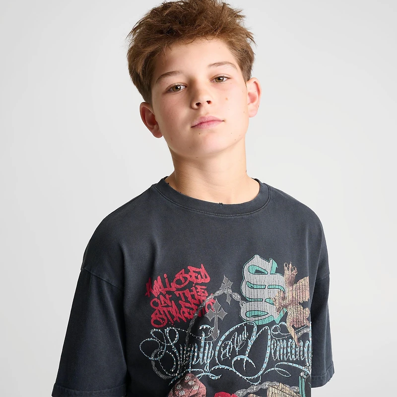 Big Kids' Supply & Demand Motley T-Shirt
