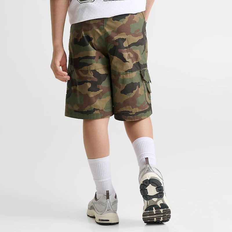 Big Kids' Supply & Demand Gritter Camo Cargo Shorts