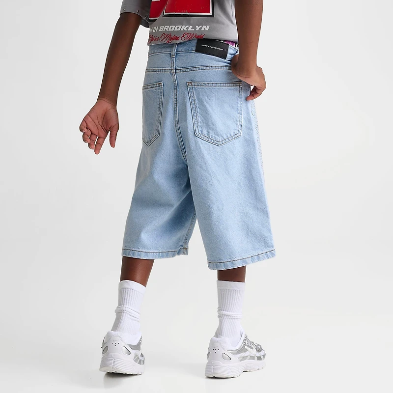 Big Kids' Supply & Demand Rhinestone Shorts