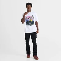 Men's Supply & Demand Brooklyn Airbrushed Graphic T-Shirt