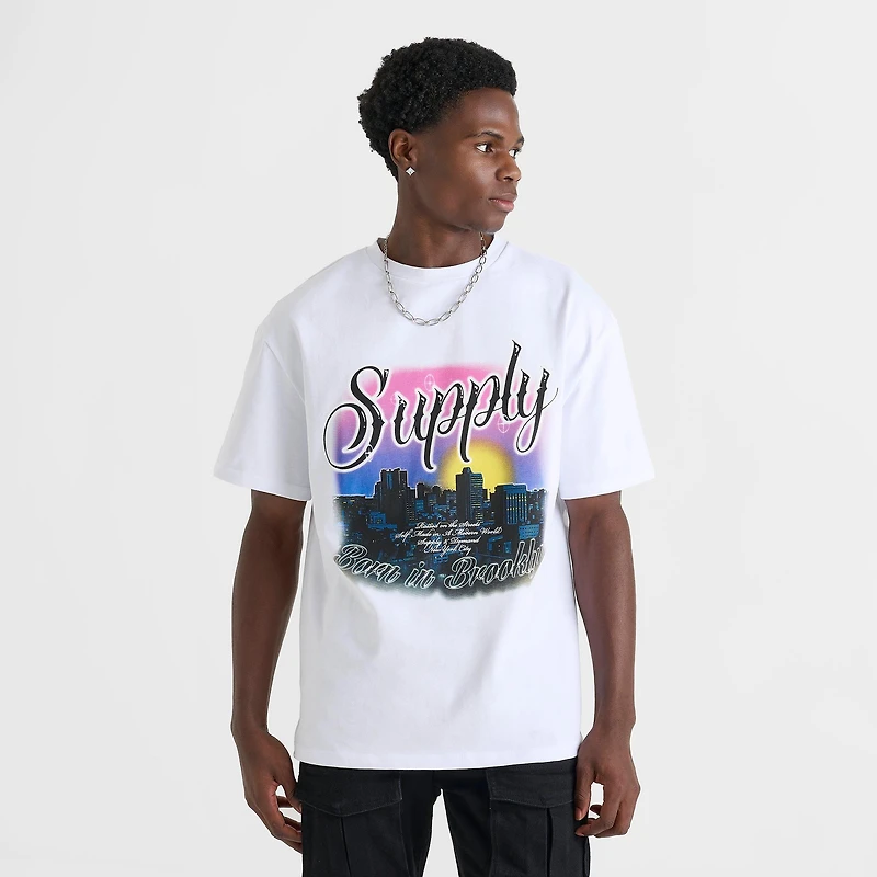 Men's Supply & Demand Brooklyn Airbrushed Graphic T-Shirt