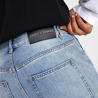 Men's Supply & Demand Rhinestone Relaxed Denim Jeans