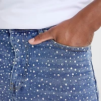 Men's Supply & Demand Scatter Denim Jean Shorts
