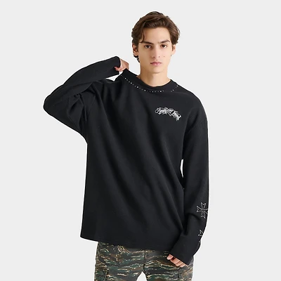 Men's Supply & Demand Inked Waffle Long-Sleeve Shirt