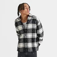 Men's Supply & Demand Razzle Long-Sleeve Flannel Shirt