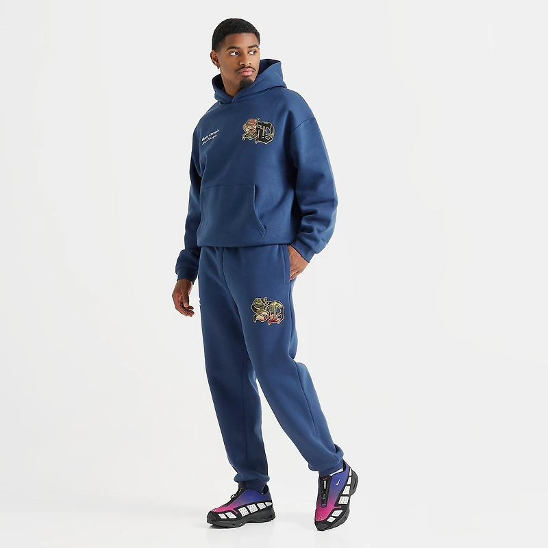 Men's Supply & Demand Floral Logo Fleece Jogger Pants