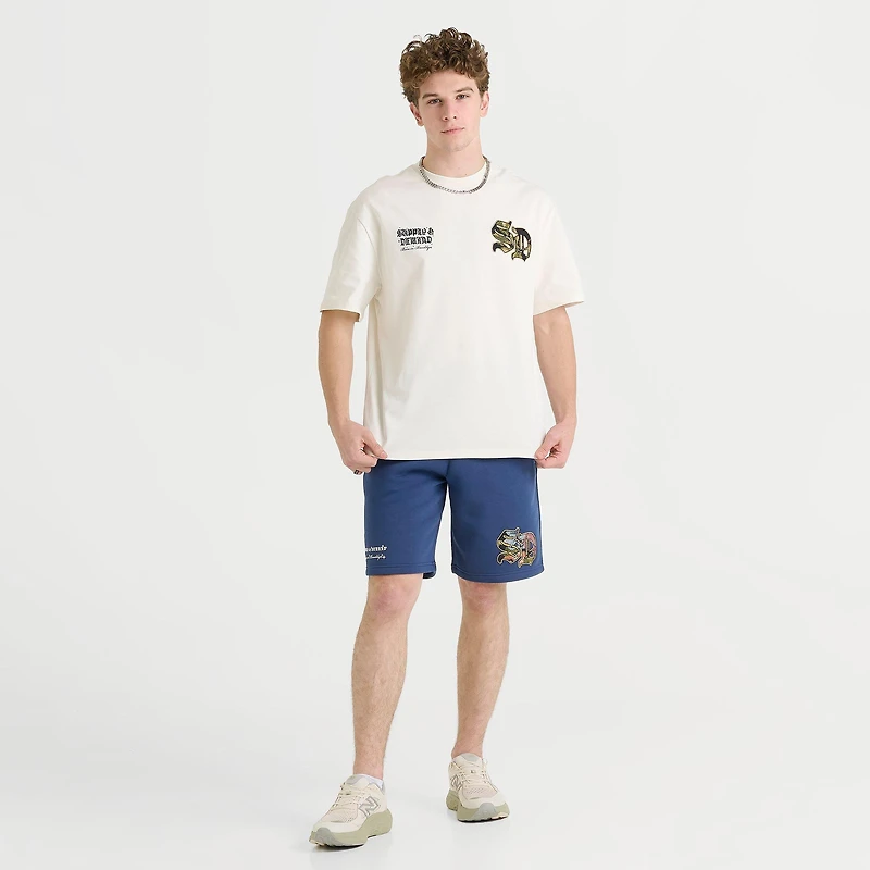 Men's Supply & Demand Floral Logo T-Shirt