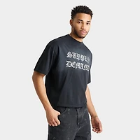 Men's Supply & Demand Glitter Crop T-Shirt