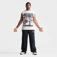 Men's Supply & Demand Tabloid Graphic Sleeveless T-Shirt