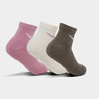 Nike Everyday Plus Cushioned Training Ankle Socks (3-Pack)
