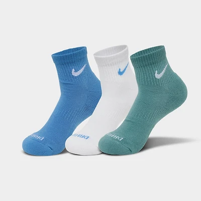 Nike Everyday Plus Cushioned Training Ankle Socks (3-Pack)