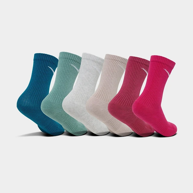 Nike Everyday Plus Cushioned Crew Training Socks (6-Pack)