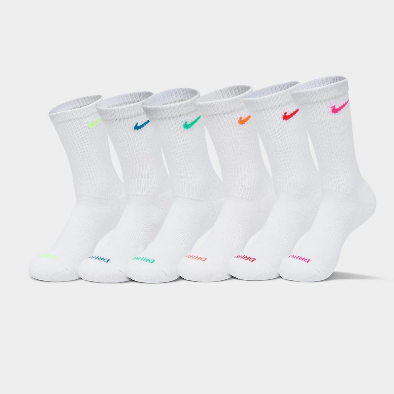 Nike Everyday Plus Cushioned Crew Training Socks (6-Pack)