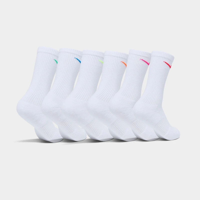 Nike Everyday Plus Cushioned Crew Training Socks (6-Pack)