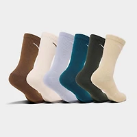Nike Everyday Plus Cushioned Crew Training Socks (6-Pack)