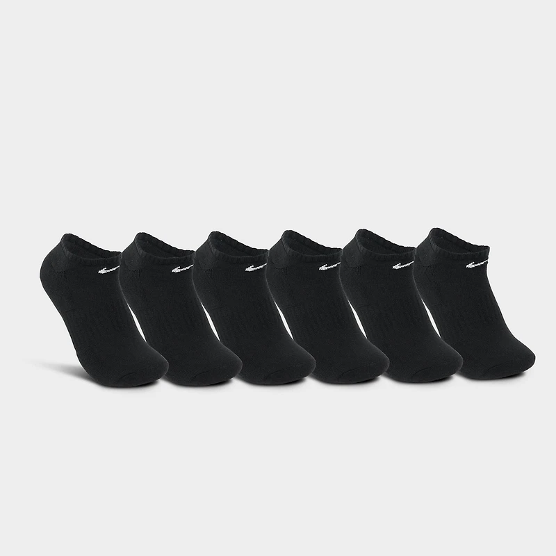 Nike Everyday Cushioned Training No-Show Socks (6-Pack)