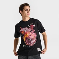 Men's Mitchell & Ness Chicago Bulls NBA Blaze T-Shirt