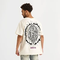 Men's Smoke Rise Dystopia Skulls Graphic T-Shirt