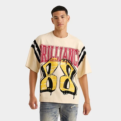 Men's Smoke Rise Flocked Brilliance Cropped T-Shirt