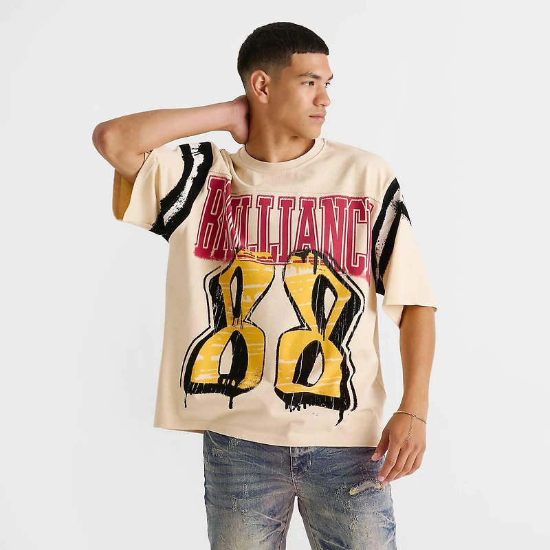 Men's Smoke Rise Flocked Brilliance Cropped T-Shirt