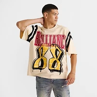 Men's Smoke Rise Flocked Brilliance Cropped T-Shirt