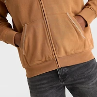 Men's Timberland Stack Logo Full-Zip Hoodie