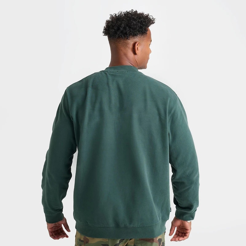 Men's Timberland Leather Badge Crewneck Sweatshirt