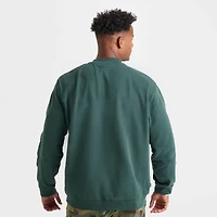 Men's Timberland Leather Badge Crewneck Sweatshirt