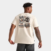 Men's Timberland Brand Carrier Slogan Graphic T-Shirt