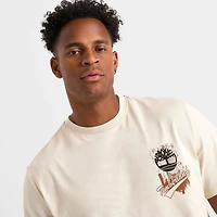 Men's Timberland Brand Carrier Slogan Graphic T-Shirt