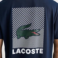 Men's Lacoste Logo Back Print T-Shirt