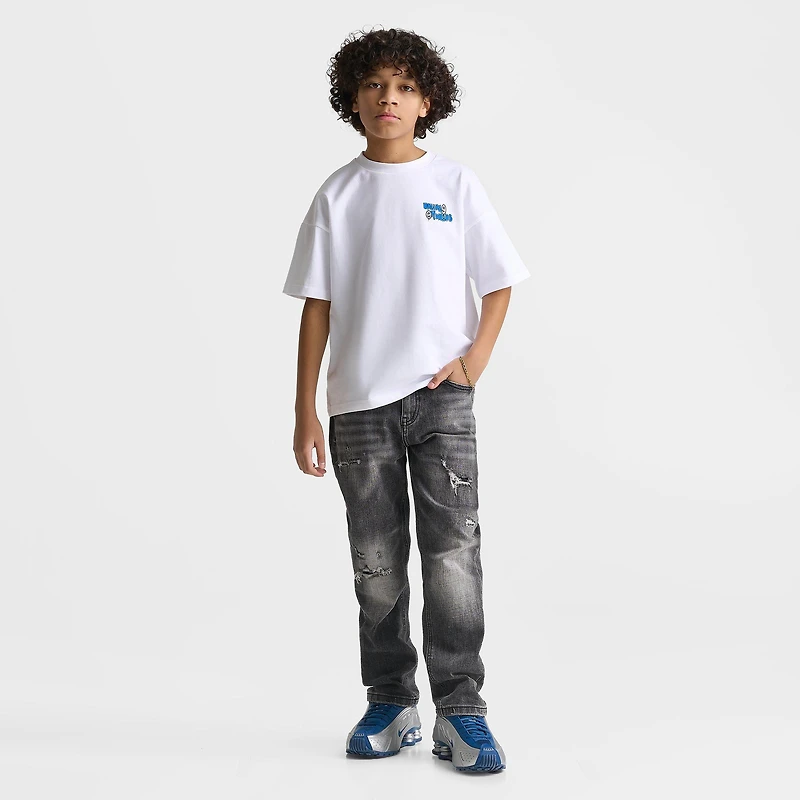 Big Kids' Unlike Humans Never Look Back T-Shirt