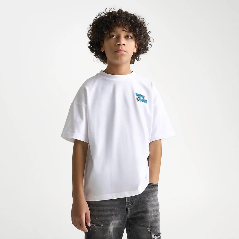 Big Kids' Unlike Humans Never Look Back T-Shirt