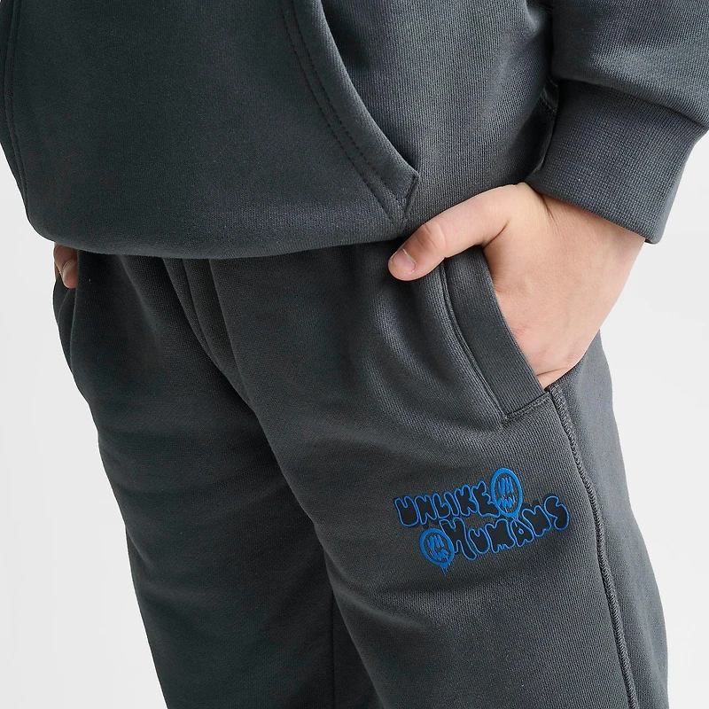 Little Kids' Unlike Humans Never Look Back Pullover Hoodie and Sweatpants Set