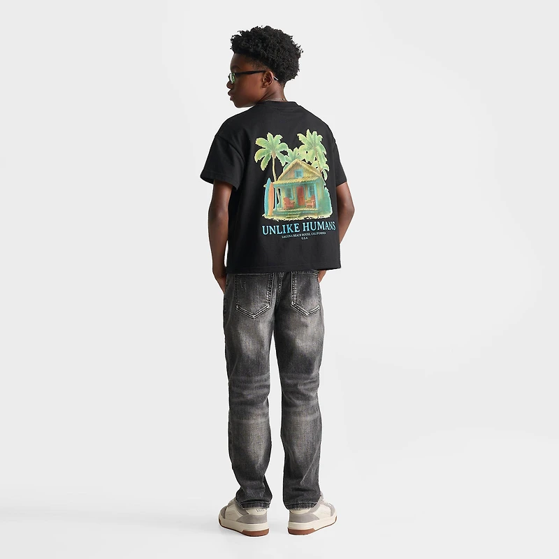 Big Kids' Unlike Humans Beach T-Shirt